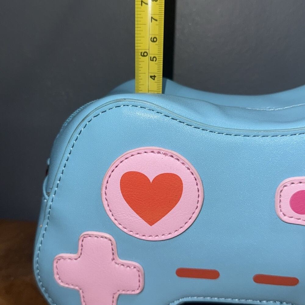 NEW One More Level game controller handbag adjustable crossbody strap retro - Picture 9 of 12